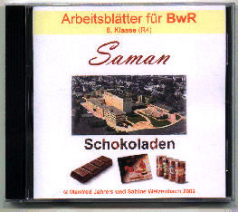 CD-ROM mit Arbeitsblttern zu BwR 8